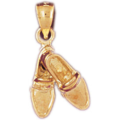 14K GOLD MISCELLANEOUS CHARM - SHOE #6126