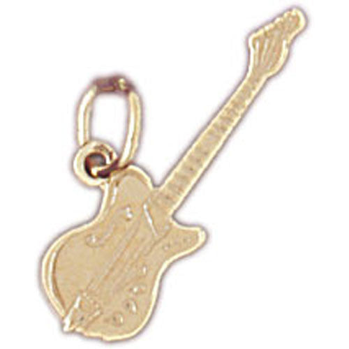 14K GOLD MUSIC CHARM - GUITAR #6211