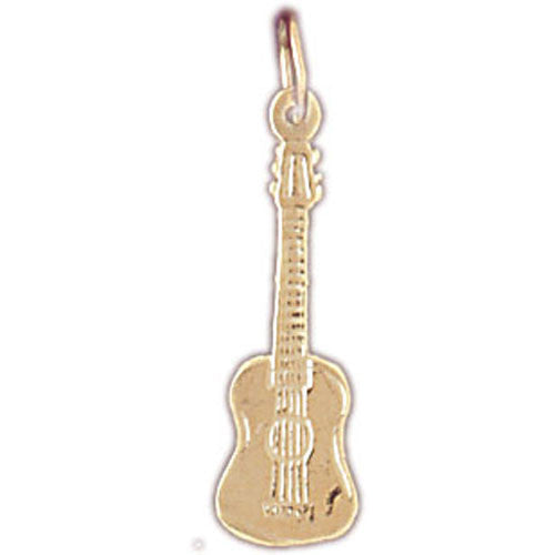 14K GOLD MUSIC CHARM - GUITAR #6215