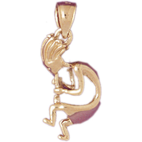 14K GOLD MUSIC CHARM - MUSICIAN #6206