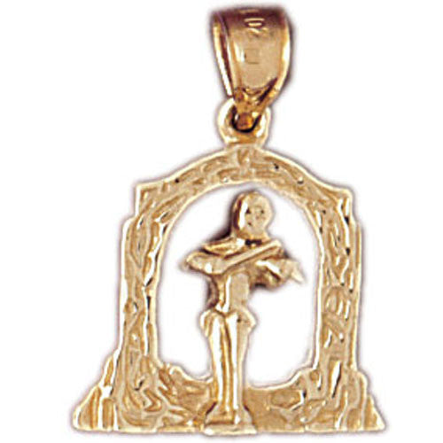 14K GOLD MUSIC CHARM - VIOLONCELLO #6225