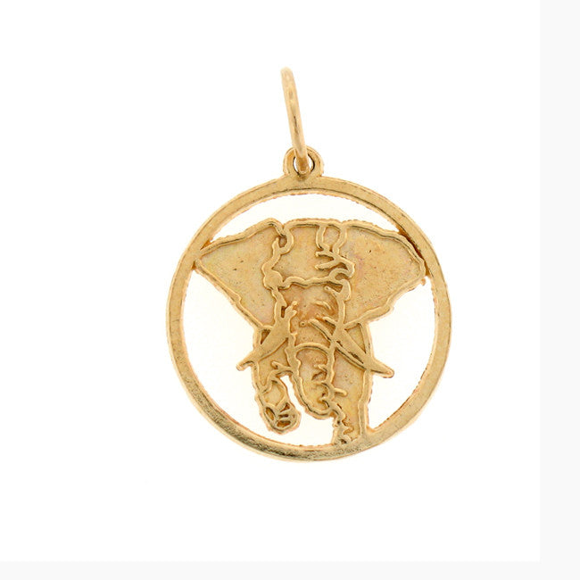 14K GOLD MUSIC CHARM -MICROPHONE #6253