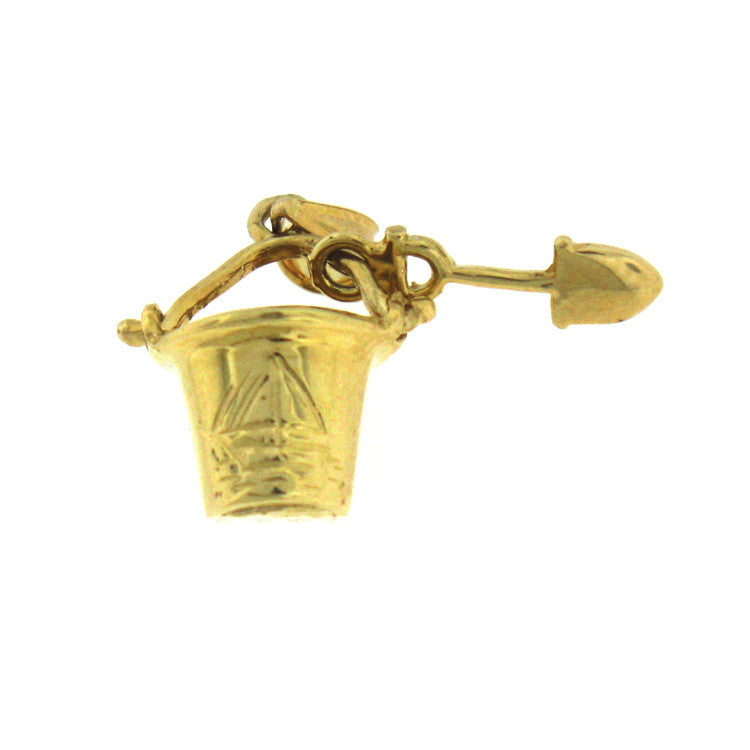 14K GOLD NAUTICAL CHARM - BEACH THING #1485