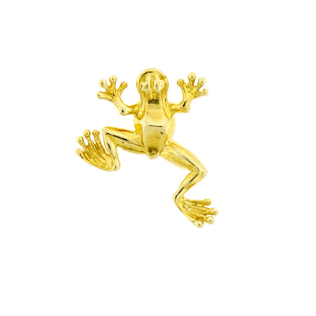 14K GOLD NAUTICAL CHARM - FROG #1058