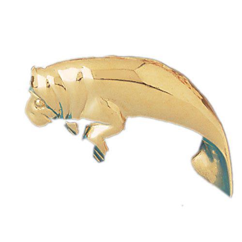 14K GOLD NAUTICAL CHARM - MANATEE #892