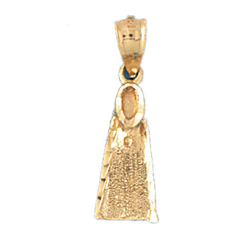 14K GOLD NAUTICAL CHARM - SCUBA #1393