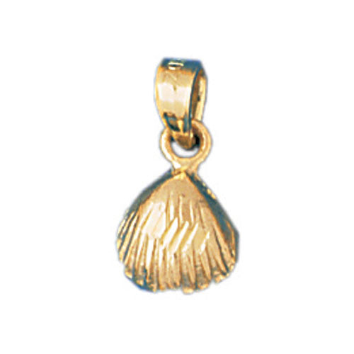 14K GOLD NAUTICAL CHARM - SHELL #203