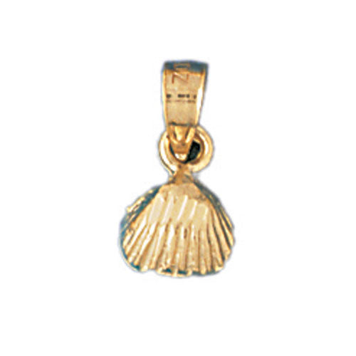 14K GOLD NAUTICAL CHARM - SHELL #204