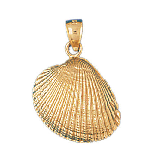 14K GOLD NAUTICAL CHARM - SHELL #207