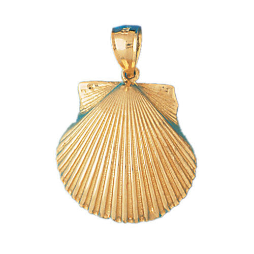 14K GOLD NAUTICAL CHARM - SHELL #217