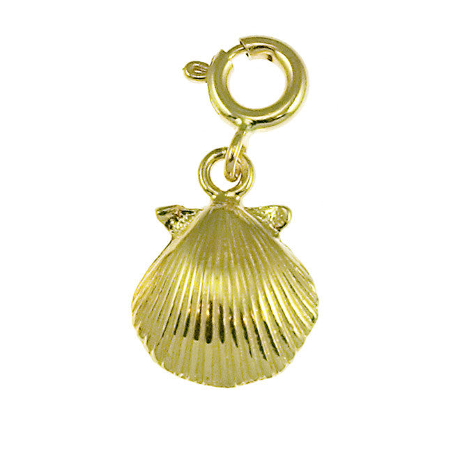 14K GOLD NAUTICAL CHARM - SHELL #220