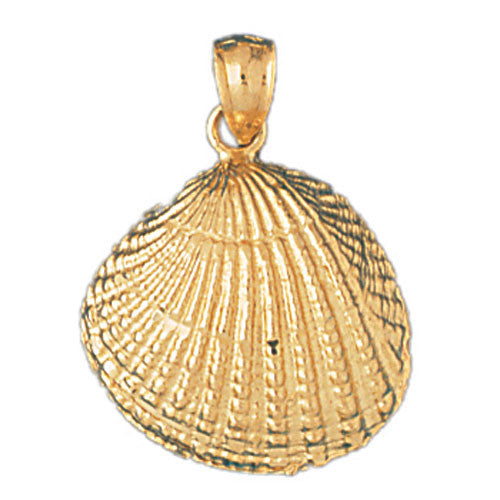 14K GOLD NAUTICAL CHARM - SHELL #223