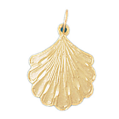 14K GOLD NAUTICAL CHARM - SHELL #237