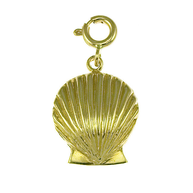 14K GOLD NAUTICAL CHARM - SHELL #240