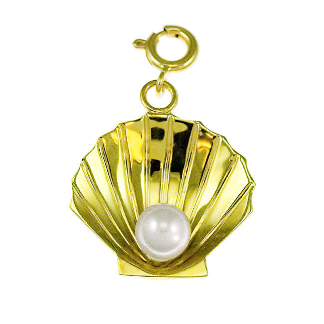 14K GOLD NAUTICAL CHARM - SHELL #242