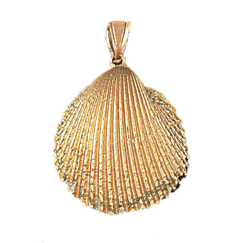 14K GOLD NAUTICAL CHARM - SHELL #248