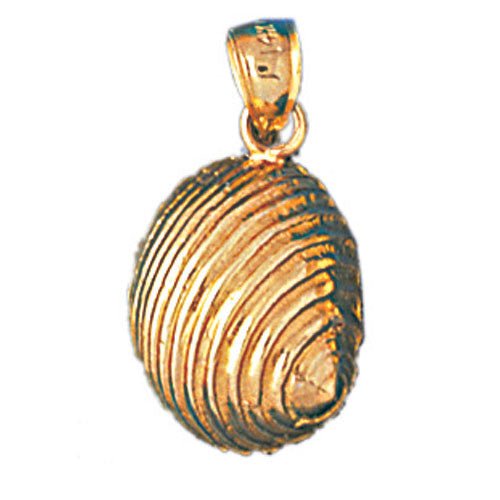 14K GOLD NAUTICAL CHARM - SHELL #251