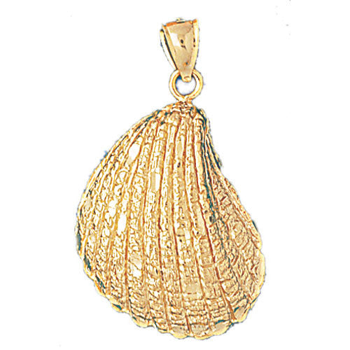 14K GOLD NAUTICAL CHARM - SHELL #260