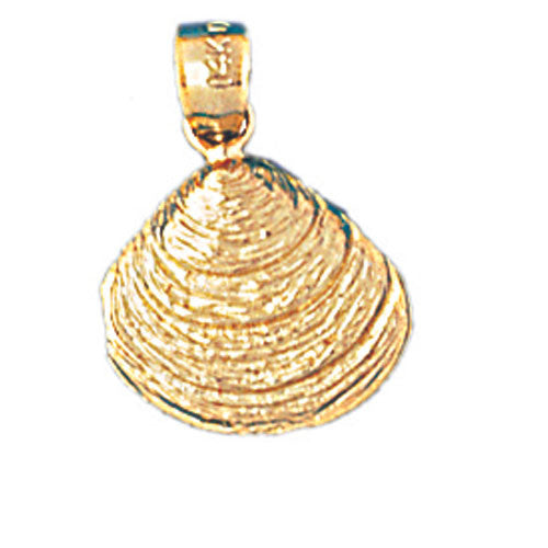 14K GOLD NAUTICAL CHARM - SHELL #265