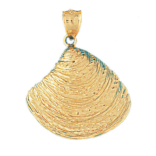 14K GOLD NAUTICAL CHARM - SHELL #269