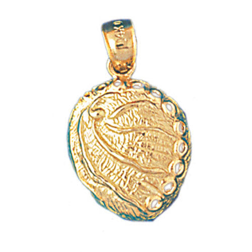14K GOLD NAUTICAL CHARM - SHELL #277