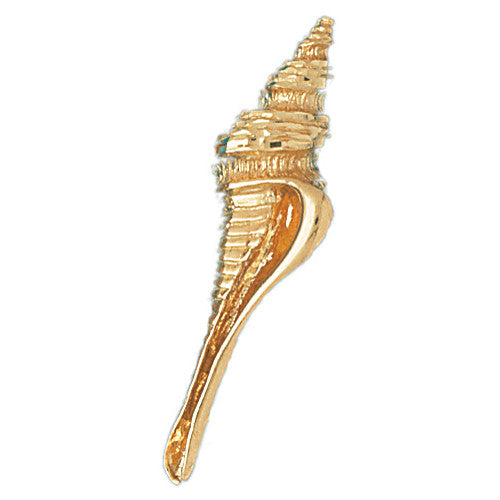 14K GOLD NAUTICAL CHARM - SHELL #286