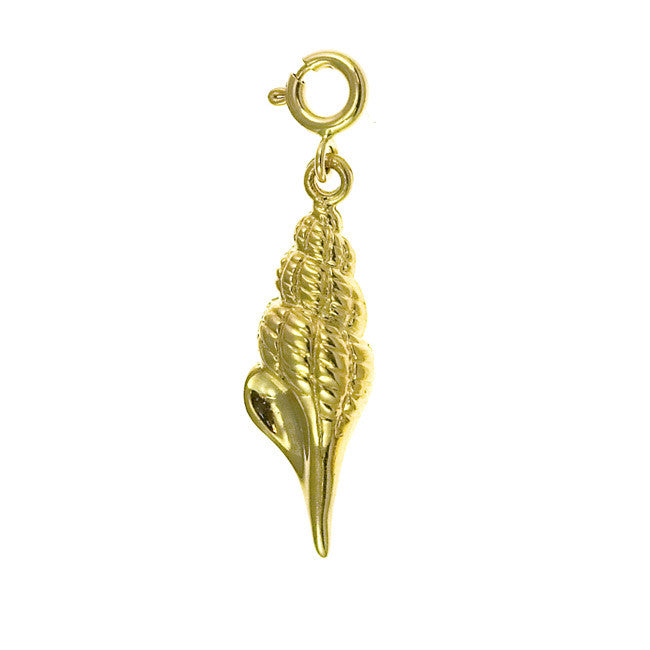 14K GOLD NAUTICAL CHARM - SHELL #287