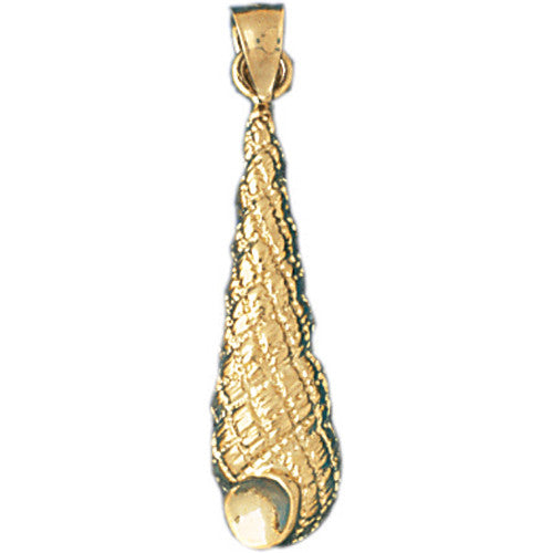 14K GOLD NAUTICAL CHARM - SHELL #291