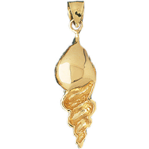 14K GOLD NAUTICAL CHARM - SHELL #292