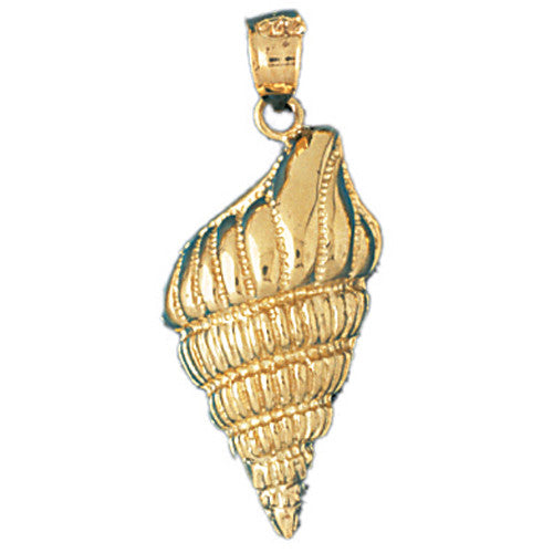 14K GOLD NAUTICAL CHARM - SHELL #300