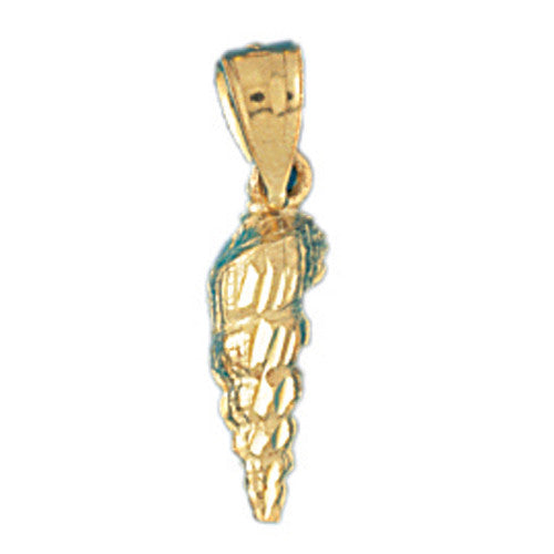 14K GOLD NAUTICAL CHARM - SHELL #312