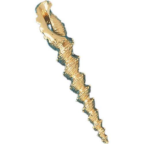 14K GOLD NAUTICAL SLIDE - SHELL #281