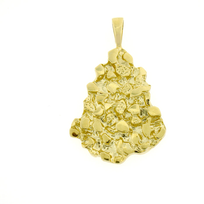 14K GOLD NUGGET CHARM #5756