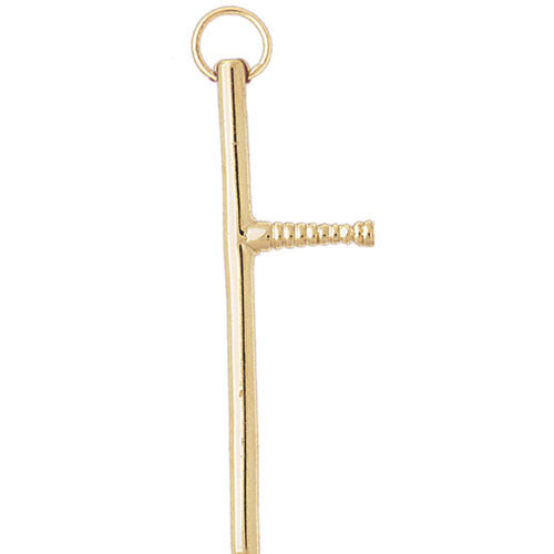 14K GOLD POLICE CHARM #4558