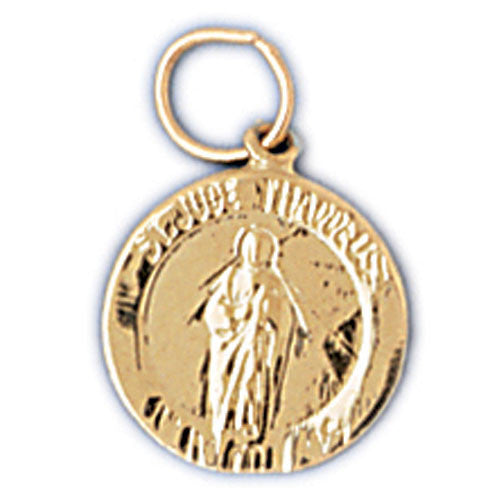 14K GOLD RELIGIOUS CHARM - ST. JUDE #8799