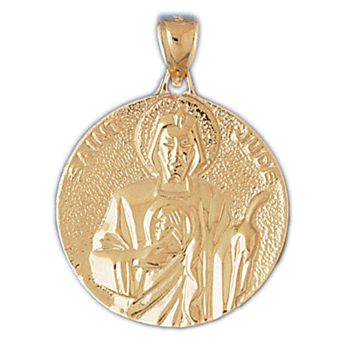 14K GOLD RELIGIOUS CHARM - ST. JUDE #8801