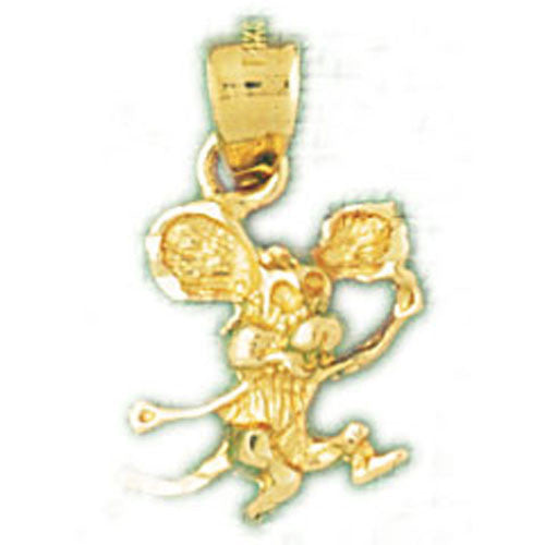 14K GOLD RODENT CHARM - MOUSE #2764