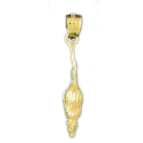 14K GOLD RODENT CHARM - MOUSE #2766