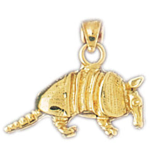 14K GOLD RODENT CHARM - PEBA #2751