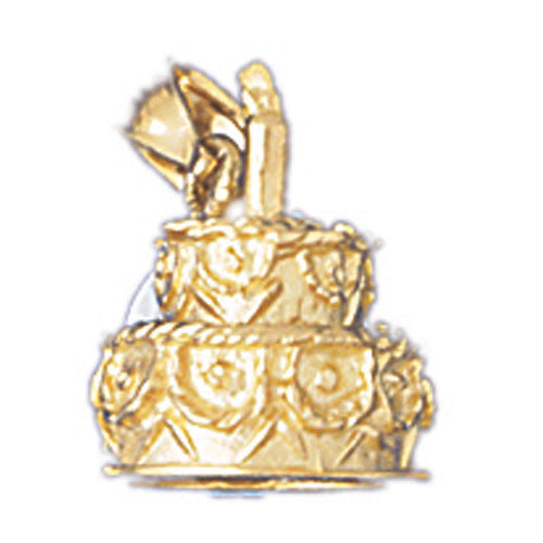14K GOLD SAYING CHARM - HAPPY BIRTHDAY #10070