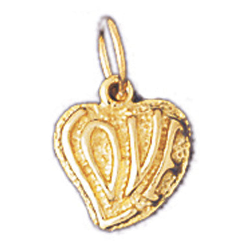 14K GOLD SAYING CHARM - LOVE #10201