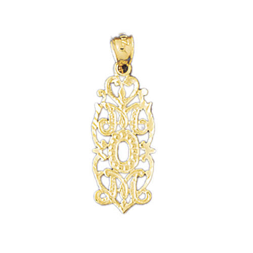 14K GOLD SAYING CHARM - MOM #9838