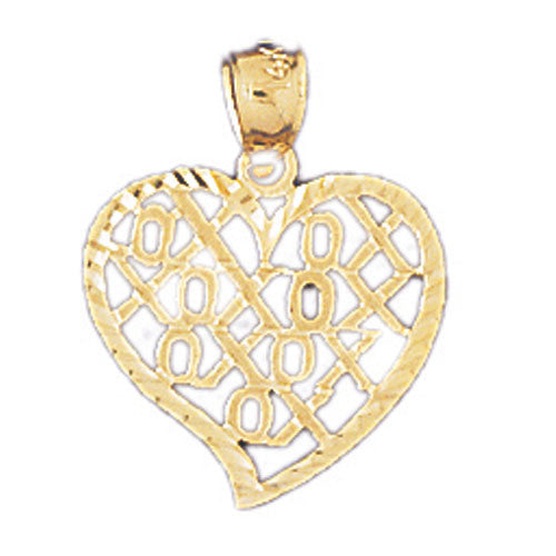 14K GOLD SAYING CHARM #10231