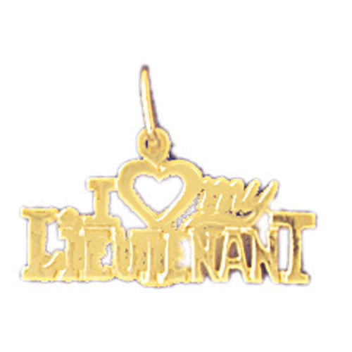 14K GOLD SAYING CHARM #10937