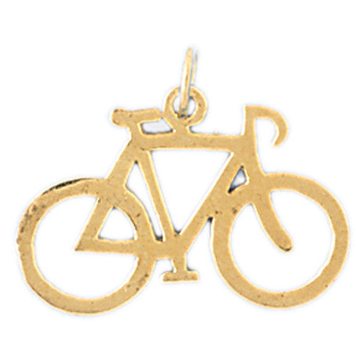 14K GOLD SPORT CHARM - BICYCLE #3654