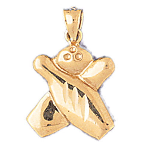 14K GOLD SPORT CHARM - BOWLING # 3269