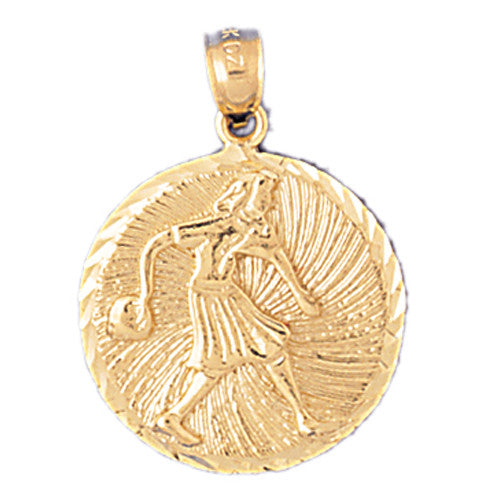 14K GOLD SPORT CHARM - BOWLING # 3277