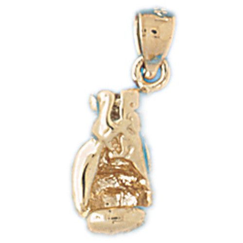 14K GOLD SPORT CHARM - BOXING #3627