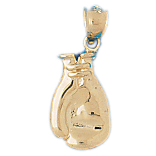 14K GOLD SPORT CHARM - BOXING #3629