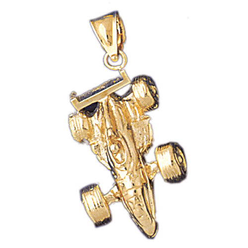 14K GOLD SPORT CHARM - FORMULA 1 #3717